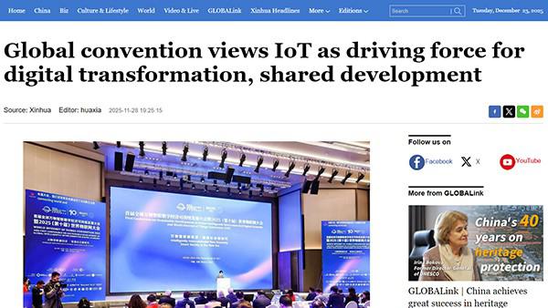 Global convention views IoT as driving force for digital transformation, shared development